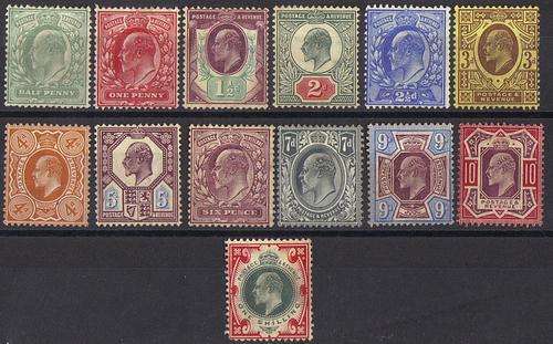 GB Scarce 1902 KEVII Mint set to 1/ (13)